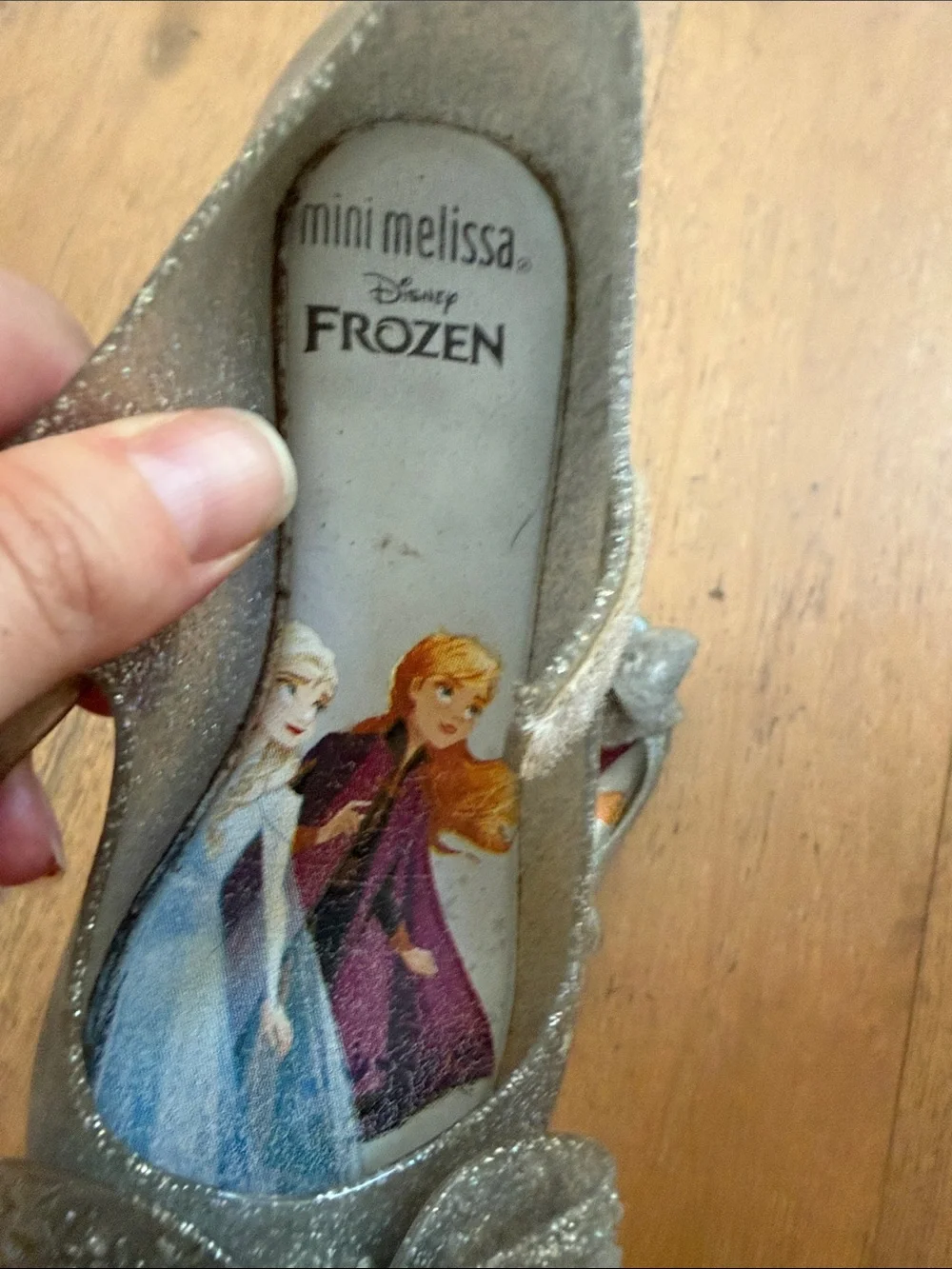 mini melissa Ultragirl + Frozen Mary Jane for Little Girls ❄️